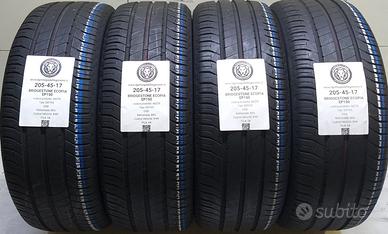 4 GOMME 205 45 17 BRIDGESTONE A66278