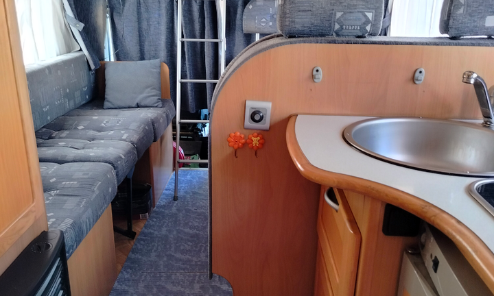 Camper mansardato anno 2004