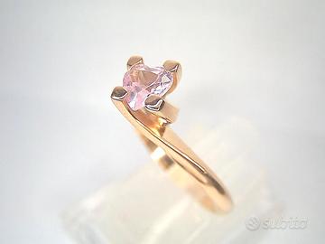 Anello oro rosa 750 *my heart for you*