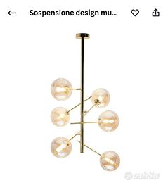 Lampadario sfere a sospensione