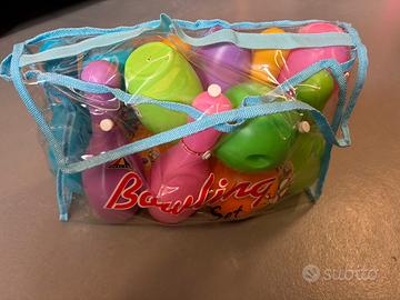 Set birilli bowling per bambini