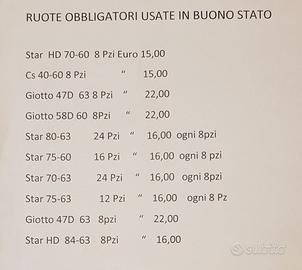 Ruotine Pattini obbligatori