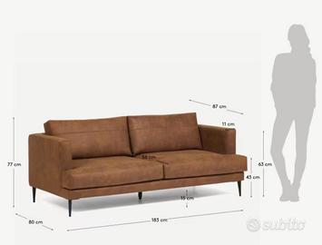 Divano Kave Home 3 posti