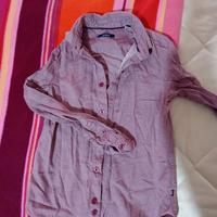 camicia manica lunga okaidi bambino 8 anni