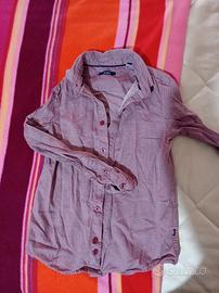 camicia manica lunga okaidi bambino 8 anni