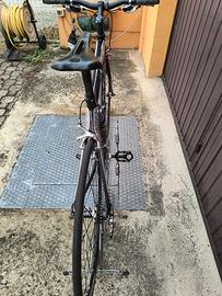 Bici corsa trasformato in city bike