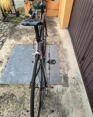 Bici corsa trasformato in city bike