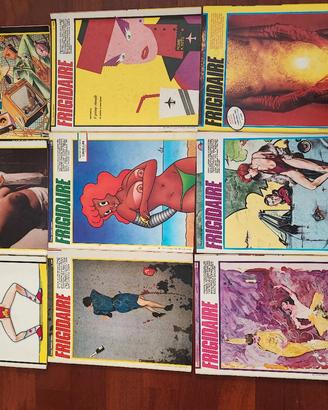 lotto Frigidaire anno 1982 10 numeri + calendario