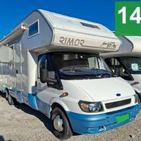 CAMPER RIMOR FORD MANSARDATO 6 POSTI DINETTE LETTO