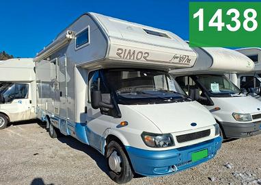 CAMPER RIMOR FORD MANSARDATO 6 POSTI DINETTE LETTO