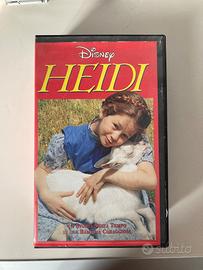 Film Heidi Disney VHS doppio