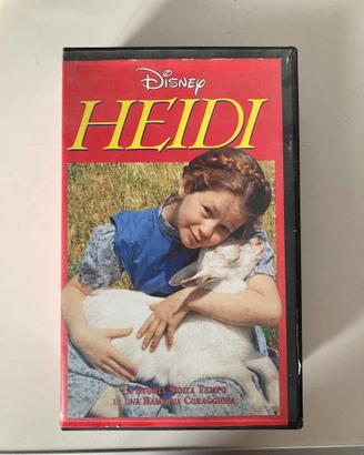 Film Heidi Disney VHS doppio