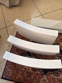 3 Applique in gesso con lamapduene