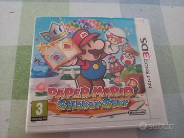 gioco nintendo 3ds Paper Mario Sticker Star ITALIA