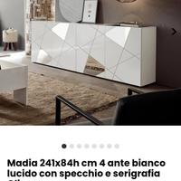 Grande MADIA 4 ante con Specchi