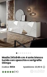 Grande MADIA 4 ante con Specchi