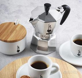 Moka Express Caffettiera, Manico Anti Scottatura