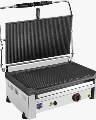 Piastra schiaccia panini a gas
