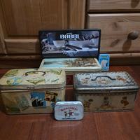 scatole di latta vintage