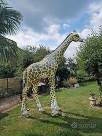 Giraffa in vetroresina grande