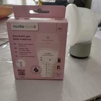 Tiralatte elettrico con bustine