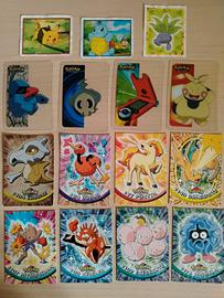 Lotto carte pokemon topps