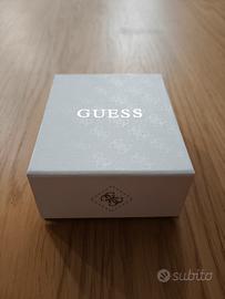 orecchini guess con scatola e certificato