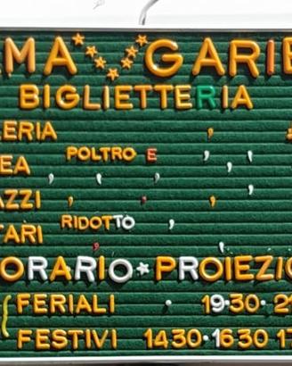 Listino Cinema prezzi LIRE 