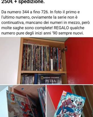 Grosso Lotto AMAZING Spider-Man circa 250 volumi