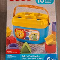 Fisher Price cestino con blocchi a incastro