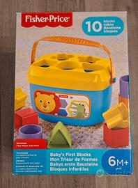 Fisher Price cestino con blocchi a incastro