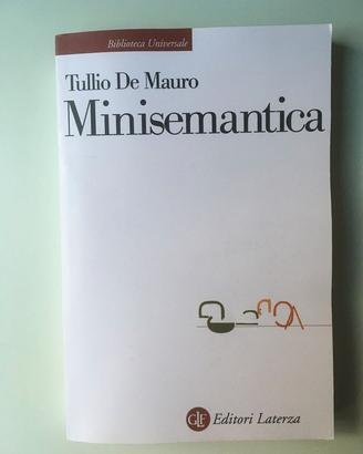 T.De Mauro MINISEMANTICA dei linguaggi non verbali