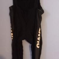 2 x salopette ciclista giant tg.6 e 7 L e XL