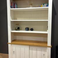 Libreria/Credenza Moderna Bicolore