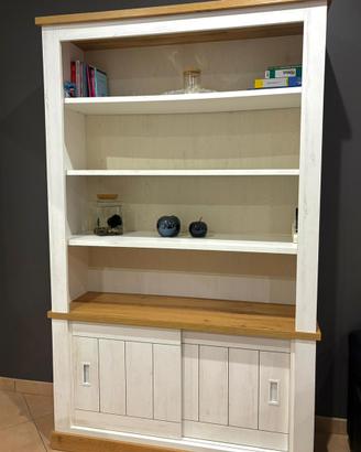 Libreria/Credenza Moderna Bicolore