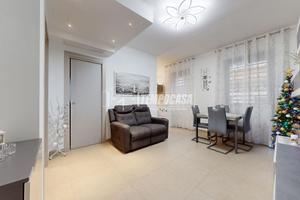 Bilocale con posto auto coperto e cantina, costruz