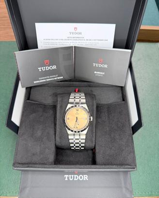 Tudor Royal 38 mm salmone brilli