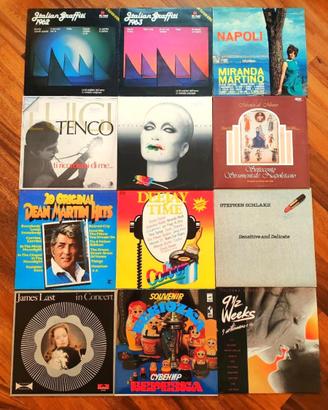 LP Italiani Stranieri Vinile 33 Giri Vintage