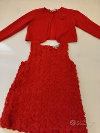 Abito e golfino abbinato Mesi 12 