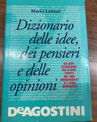 Dizionario delle idee, dei pensieri