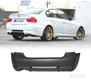 PARAURTI POSTERIORE BMW E90 LOOK M3 USCITA SINISTR