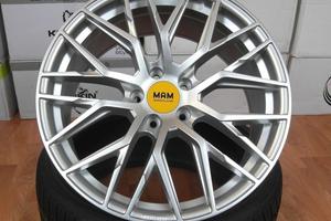 Cerchi in lega 18 MAM RS4 Argento opaco FORD AUDI