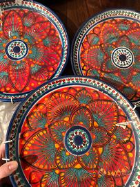 3 piatti da appendere