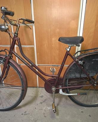 Bicicletta da città da donna - bordeaux
