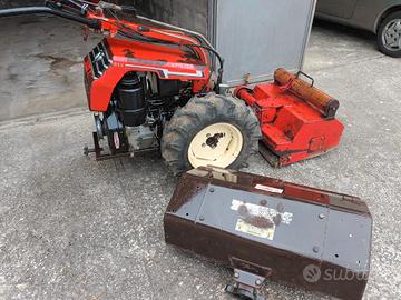 MOTOCOLTIVATORE TRINCIA E FRESA 