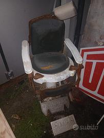 poltrona da barbiere