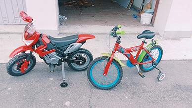 moto elettrica bici.