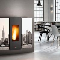 Stufa Pellet Wall New York 9kw