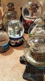 Collezione di 13 sfere di vetro