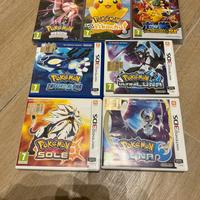 Collezione pokemon nintendo switch ds 3ds